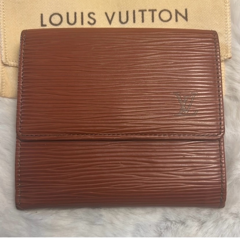 Louis Vuitton Brown Epi Leather Wallet